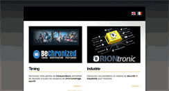 Desktop Screenshot of orion-timing.com