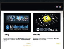 Tablet Screenshot of orion-timing.com